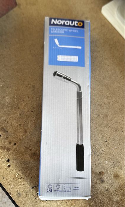 Chave de rodas hexagonal telescópica 17-19 mm