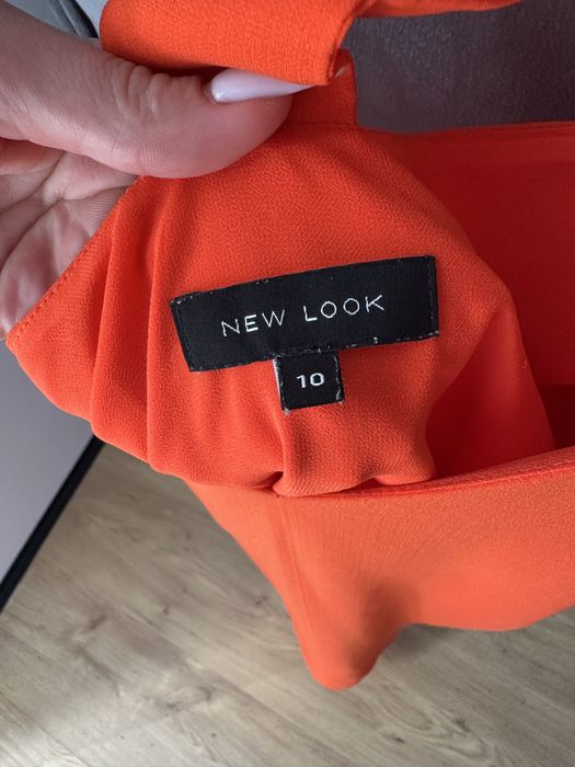 Сукня міді New Look помаранчева з відкритою спинкою, розмір M