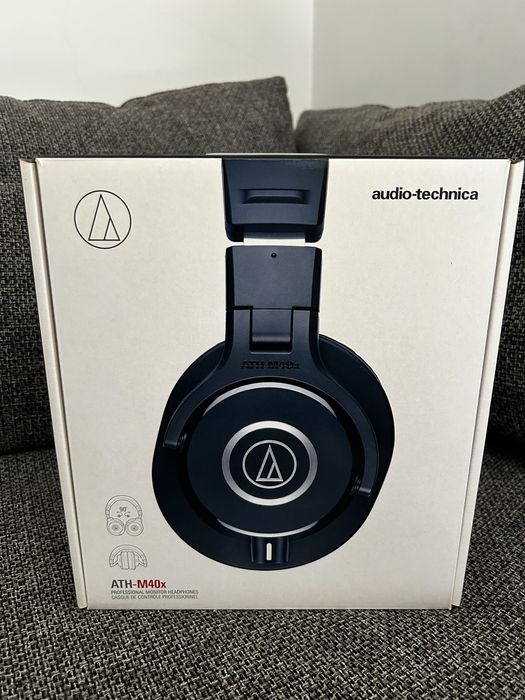 Headphones  Audio-Technica ATH-M40x Excelente Estado