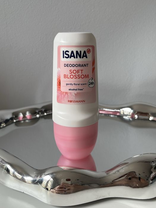 Dezodorant w kulce zapach delikatny kwiat/bez alkoholu Isana 50 ml Nowy!