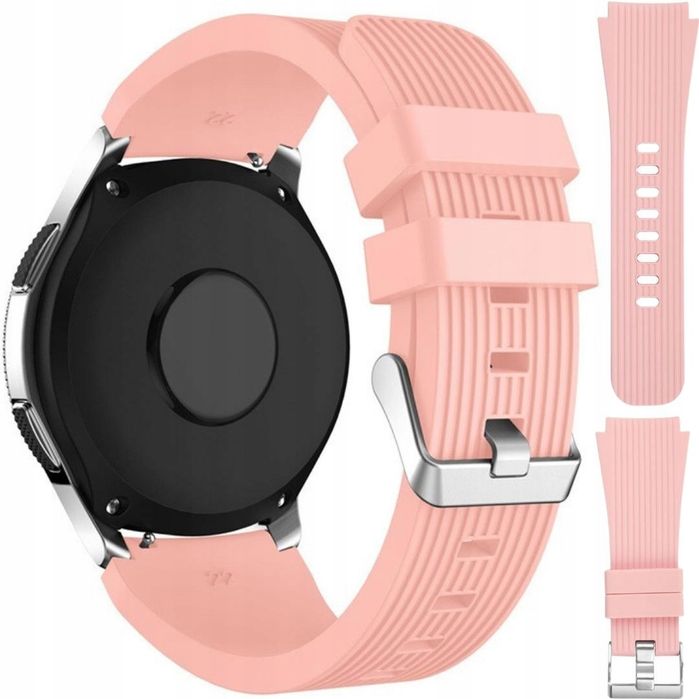 Pasek Silikonowy Do Zegarka Smartwatcha Uniwersalny 22mm + Teleskopy