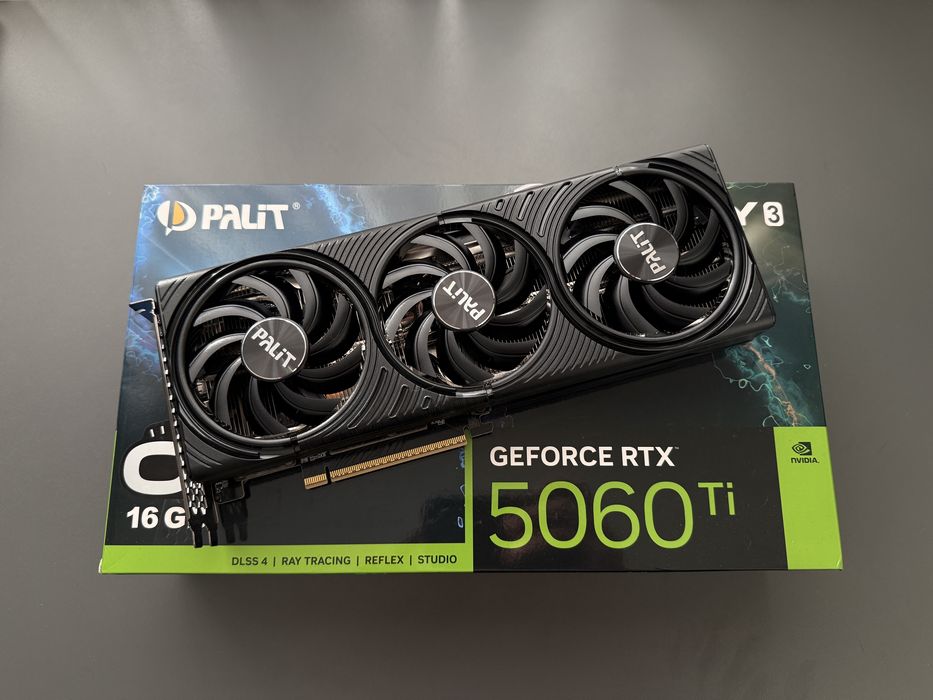 Відеокарта Palit RTX 5060 Ti 16GB OC
