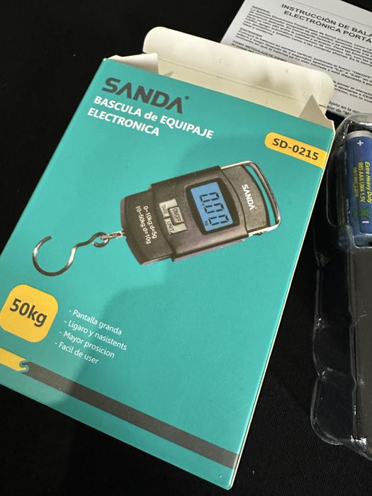 Balança Digital pesca e viagem nova com garantia ver a discricao