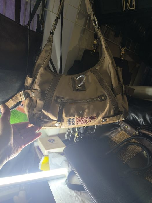 Текстильна сумочка ggl мінімально була в носі в отличному стані