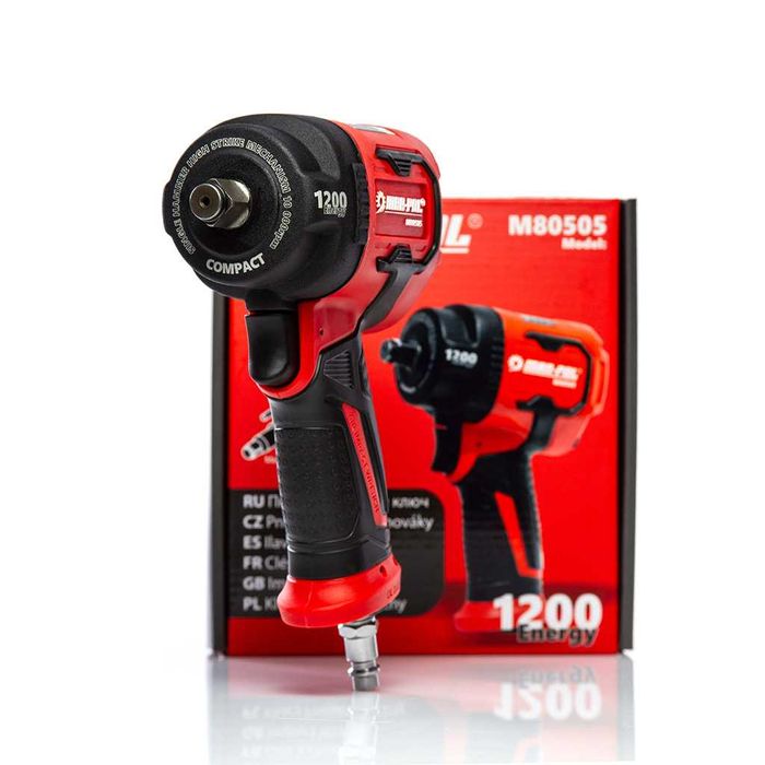 Пневмогайковерт композитний 1/2 1200 Нм M80505