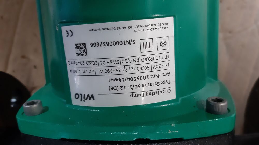pompa obiegowa wilo stratos 50/1-12 jak nowa
