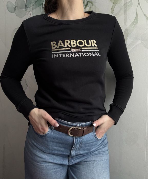 Bluza barbour bawelna cotton  czarna m