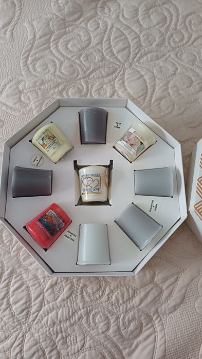 Zestaw świeczek Yankee Candle i Fox& ivy