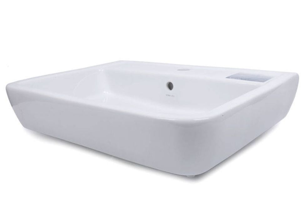 Умивальник IDEVIT Halley 60 см 3201-0455 керамічний підвісний білий