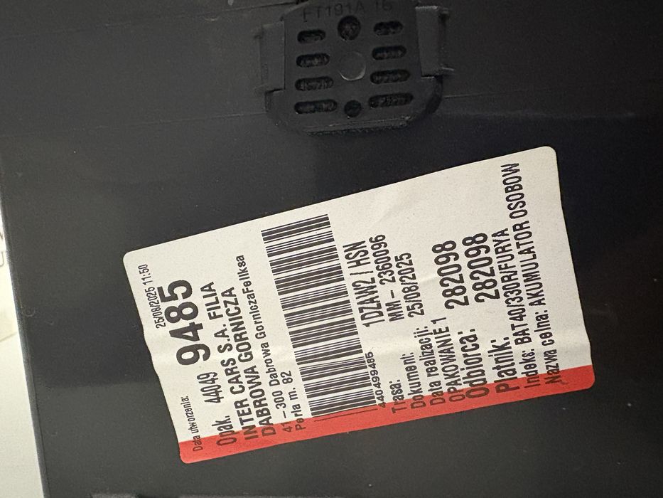 Akumlator samochodowy