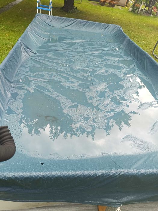 Pokrywa na basen INTEX Rama prostokątna 4,50 × 2,20m.