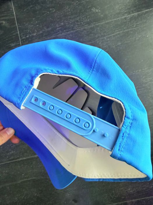 Czapka Golfowa G/FORE Azure niebieska YUPOONG Nowoczesna technologia materiału luksusowa