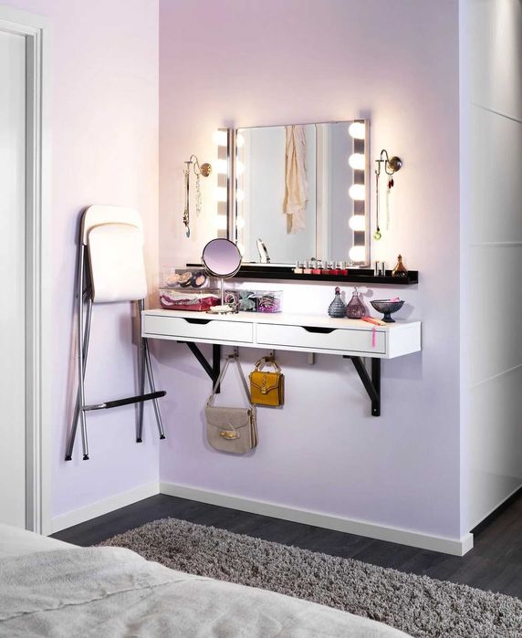 Movéis para Makeup vanity IKEA (ver fotos e ler descrição!)