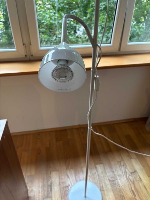 IKEA Lampa NOT podłogowa stojąca biała unikat  cena okazyjna