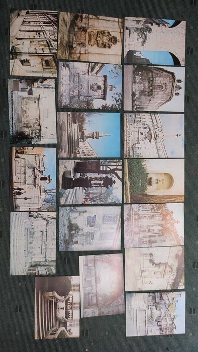 18 Postais Chafarizes de Portugal