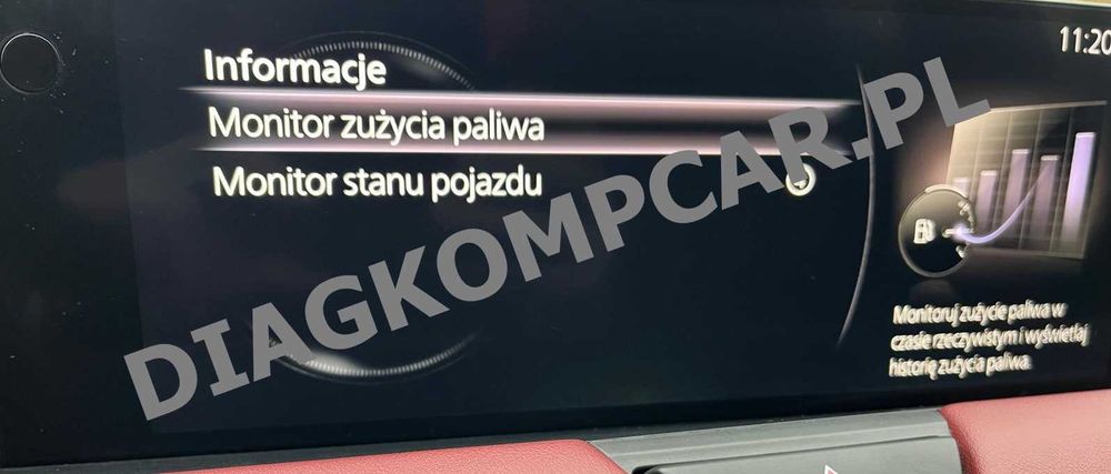 Mazda cx50 cx70 cx90 menu polskie