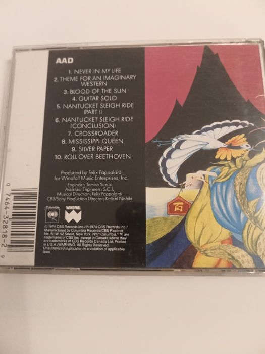 Mountain - Twin Peaks,cd 1974r.