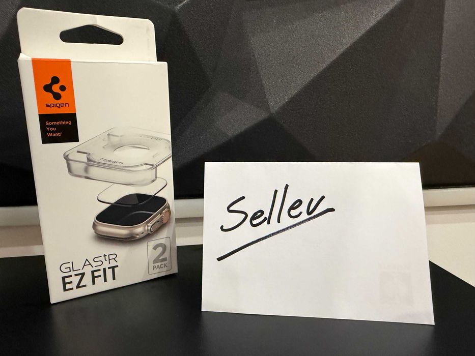 Szkło do etui + Aplikator Spigen Glas.tr EZ Apple Watch 3 Ultra nowka