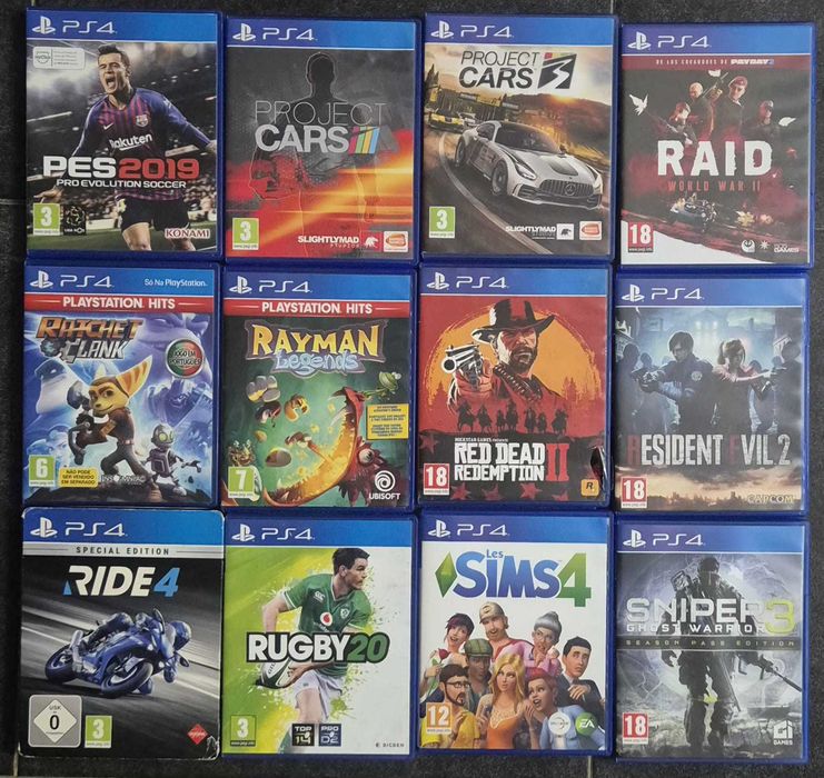Jogos PlayStation 4 - Preços na Descrição
