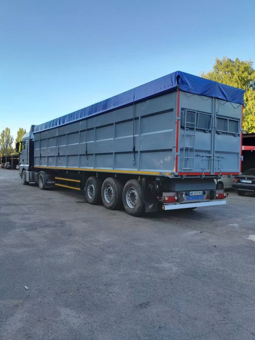 Тягач MAN TGX 18.480 2013 року самосвал . та 2 причепа schmitz   зерновози