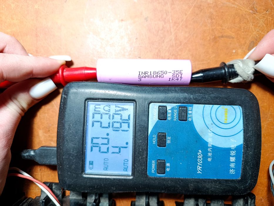 Батарея inr 18650 самсунг35е ,8а,3400маh.2018рік