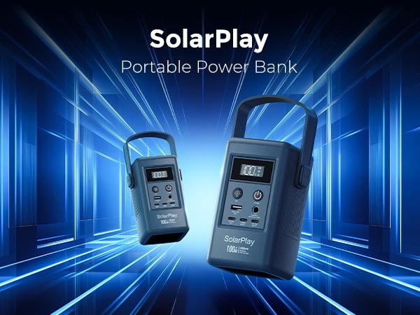 Повербанк 100W SolarPlay Q100