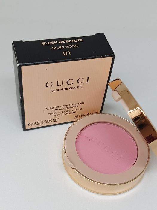 Gucci Blush De Beauté 01 Silky Rose – róż o matowym wykończeniu