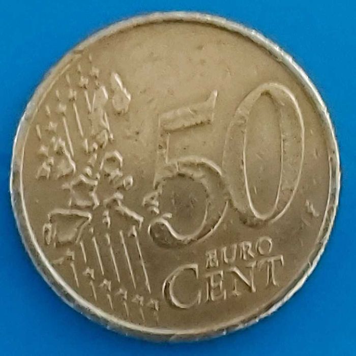 50 Cêntimos de 2002 da Grécia