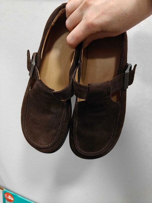 Анатомічні замшеві лофери PRK anatomical shoes