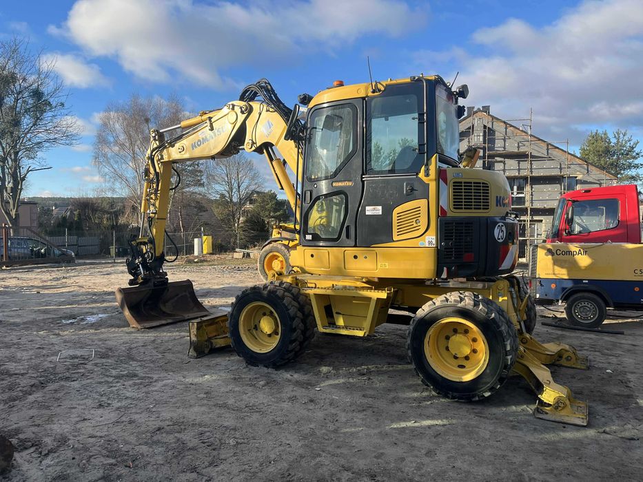 Komatsu PW98 2016r Rototilt koparka 11t Terex tw110 ew100 tb290 Wacker