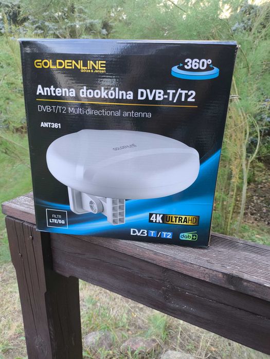 Antena dookólna DVB-T/T2 ANT361 GoldenLine