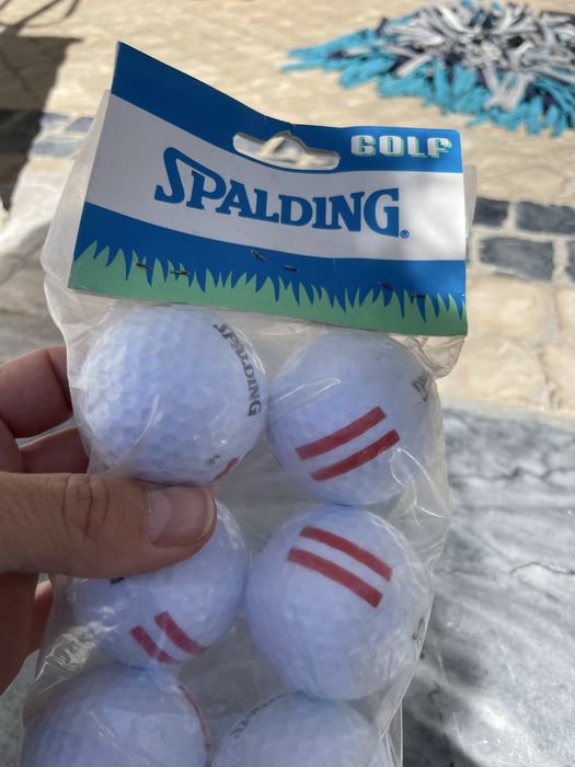Bolas golf e tees