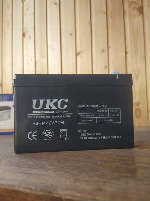 Аккумулятор UKC 12V-7Ah универсальный, оригинал