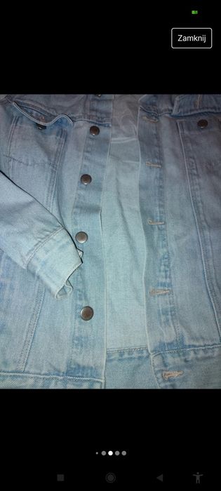 kurtka katana jeansowa rozm. XS firmy WOW bawełna