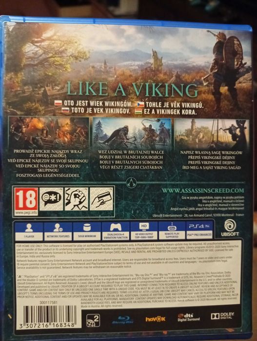 Assassin's Creed Valhalla ps4