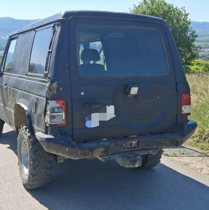 Zderzaki stalowe przód tył Hyundai Galloper