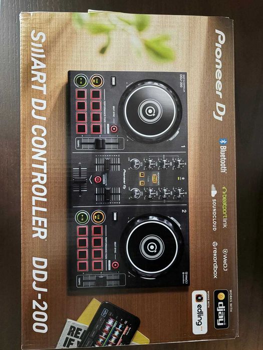 Controlador DJ PIONEER DDJ-200 | Como Novo | Caixa Original