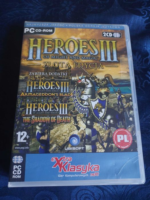 Gra PC CD-ROM Heroes III of Might and Magic złota edycja