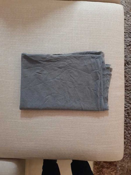 Tecido cinzento transparente 200x100