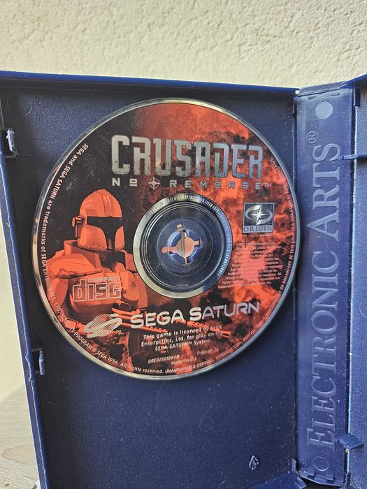 Crusader: No Remorse - Sega Saturn (No Manual, Untested)