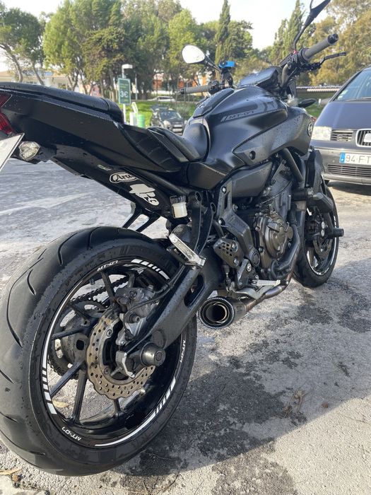 Yamaha MT 07 Black Tech 55kw