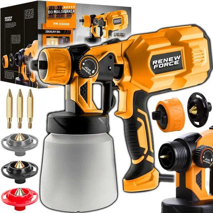 Краскопульт електричний Renew Force 550Вт (Польща) для покраски стін
