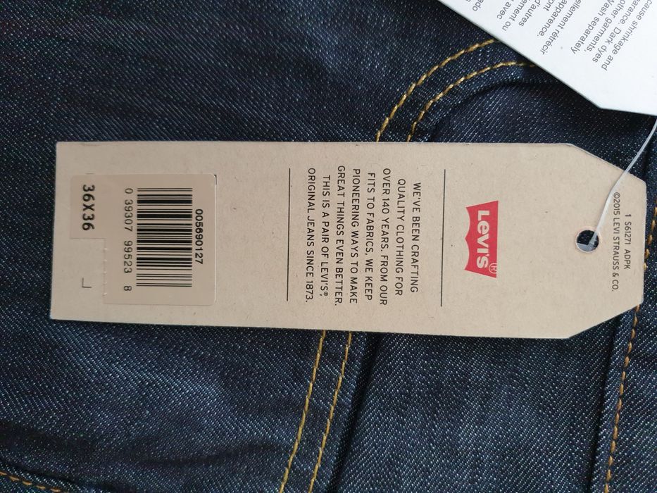 Чоловічі джинси Levi's 569 Loose Straight Fit Men's Jeans.