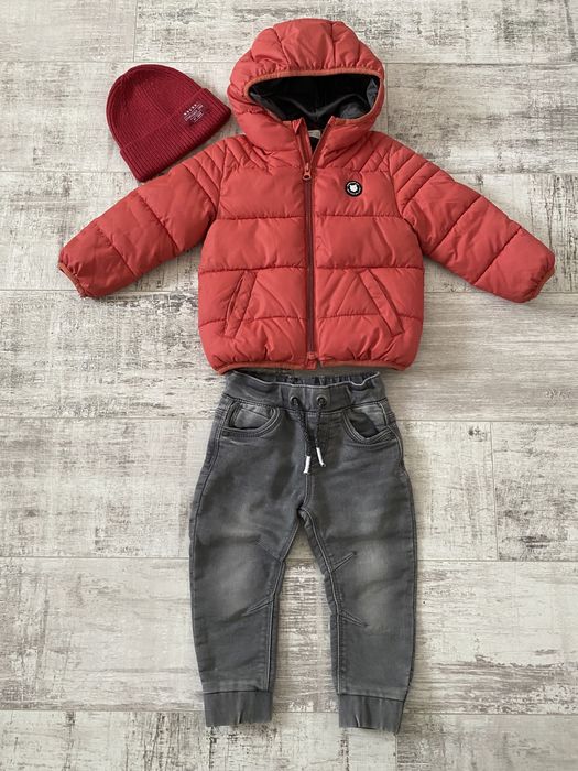 Куртка Mango і шапка H&M