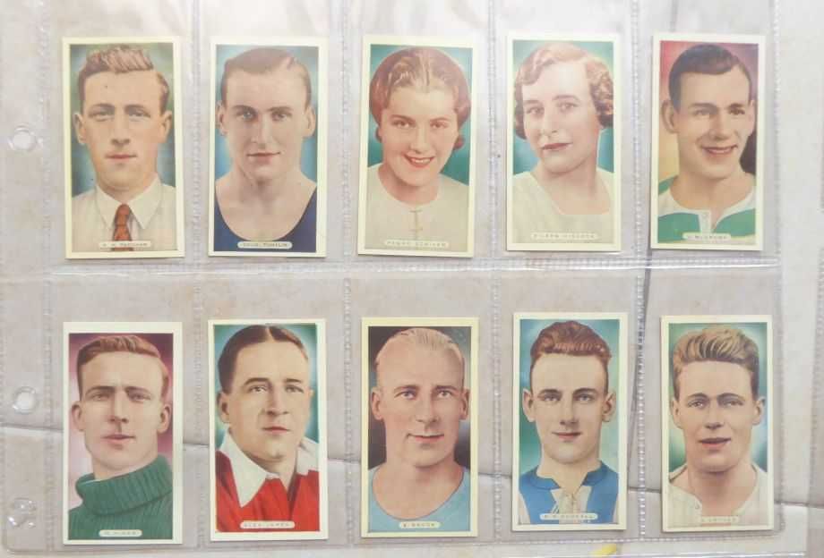 1935 cartões de tabaco - Campeões do Desporto - colecção completa