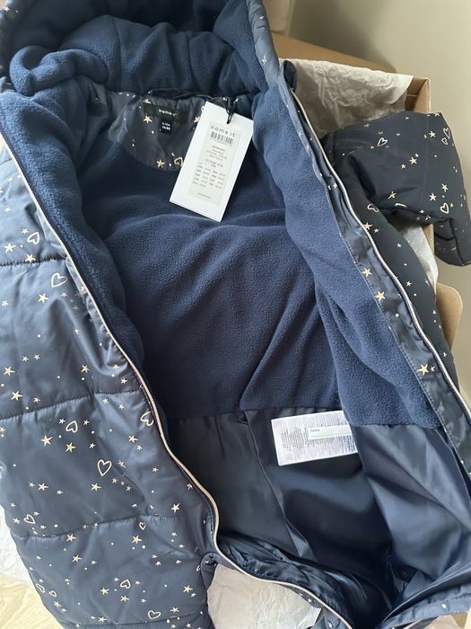 Новий дитячий зимовий комбінезон 6-12м, 74/80-86 name it