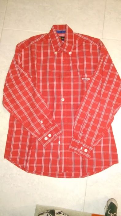 Calças de ganga + Camisa de Criança - 8 Anos - marca Tiffosi