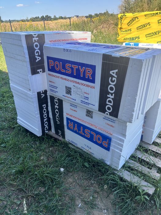 Styropian podlogowy EPS 100  0,038 W/mK- 6 cm grubosci- 1 paczka POLSTYR