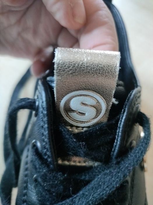 Sneakersy skórzane 36