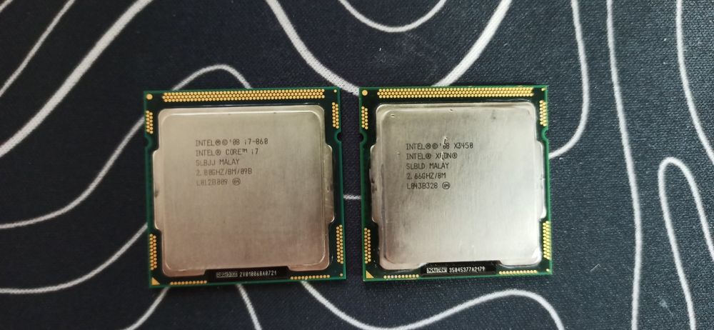 Intel I7 860 , xeon x3450